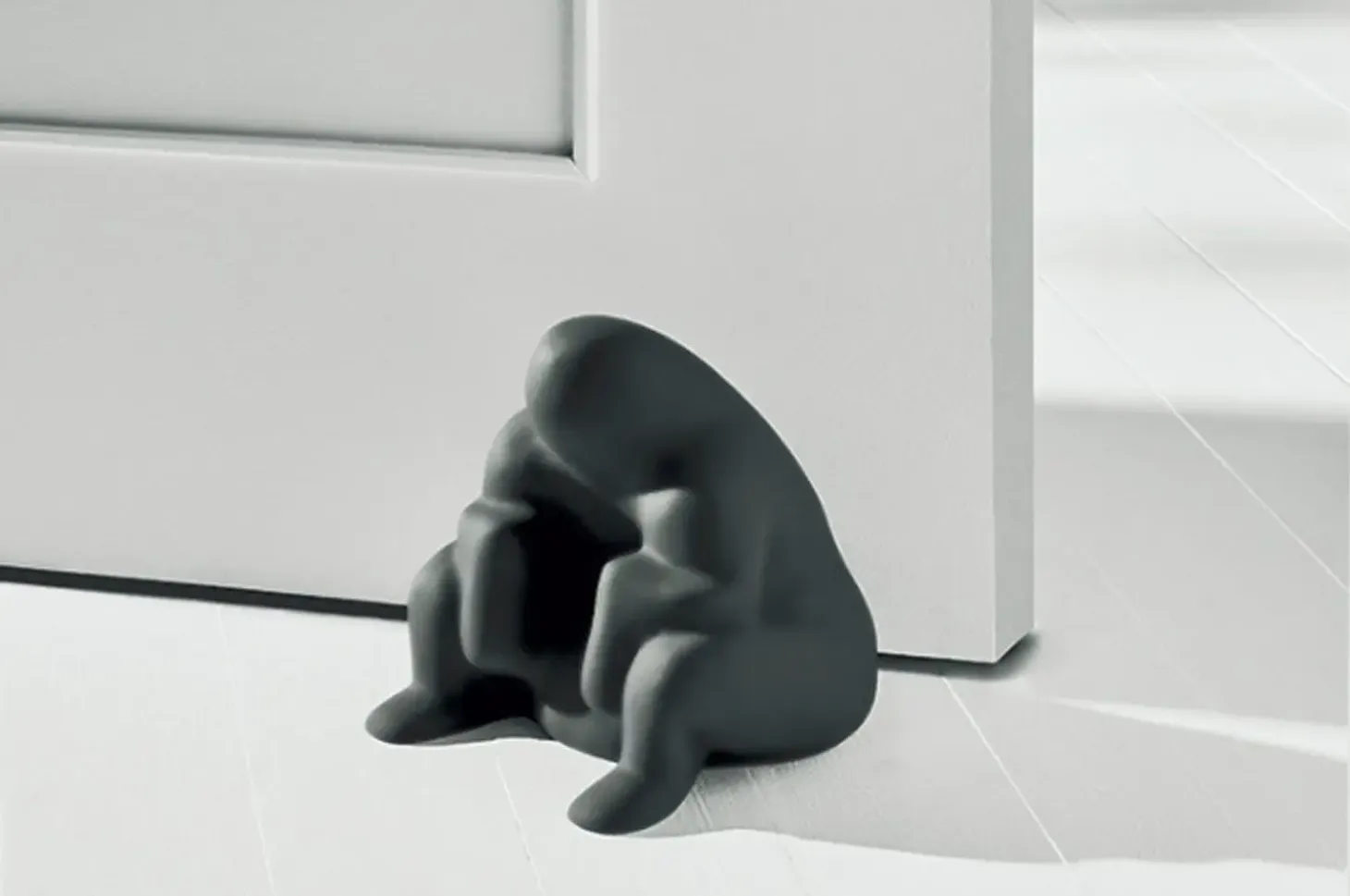 Alessi - Dédé dørstopper - Gulvdørstopper - Brun