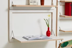 Ambivalenz - Fläpps - Vægskrivebord - Secretary - Hvid - 80x50 cm