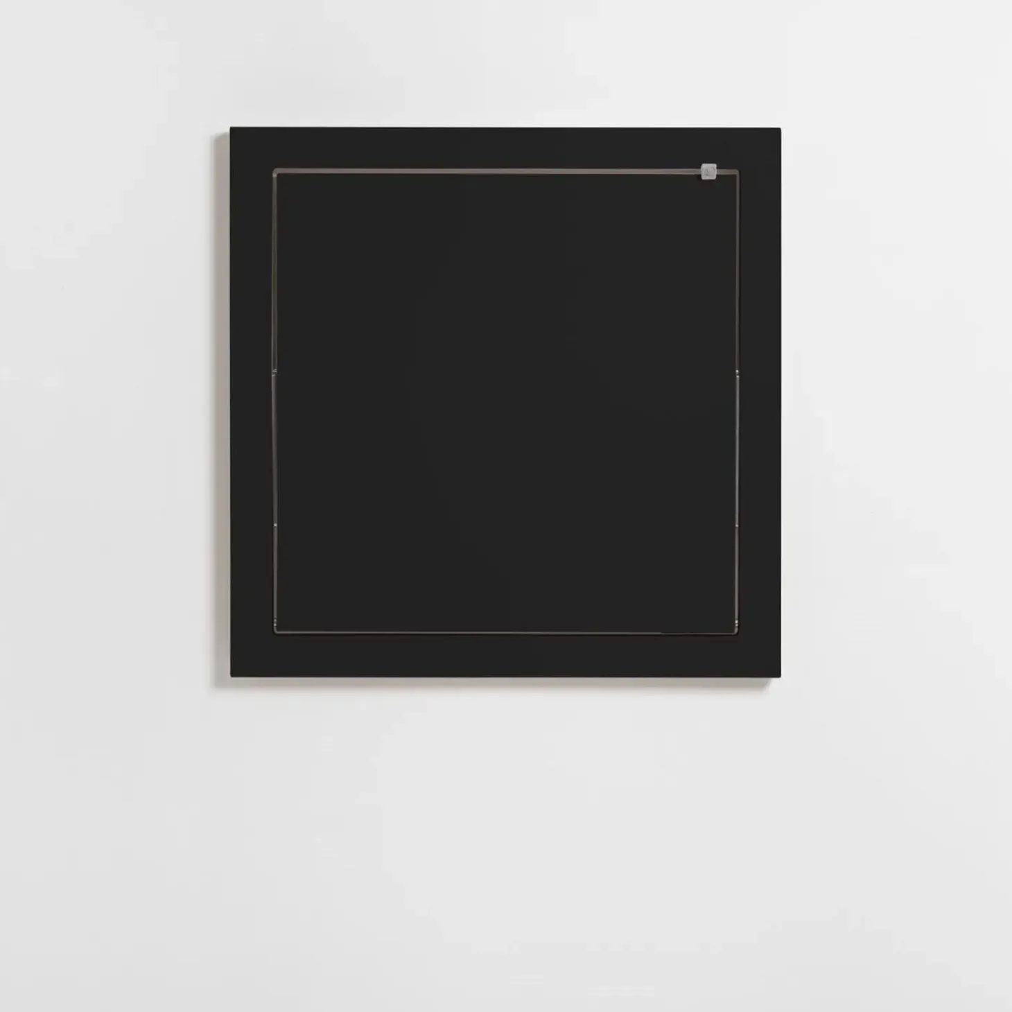 Ambivalenz Fläpps - Væghængt skrivebord - foldbart, Sort 60x60 cm