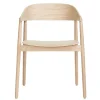Andersen furniture - AC2 Armstol - Eg Hvidpigmenteret Mat Lak