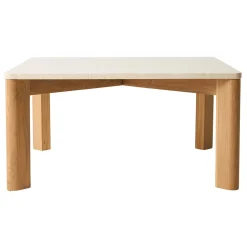 Andersen Furniture - Evoke Coffee Table - Eg/Marmor - 80x80 cm