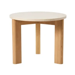 Andersen Furniture - Evoke Coffee Table - Eg/Marmor - Ø55 cm