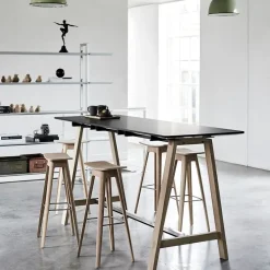 Andersen Furniture - HC1 barstol - Eg med finer sæde
