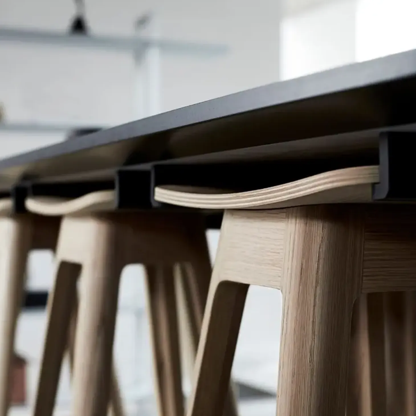 Andersen Furniture - HC1 barstol - Eg med finer sæde
