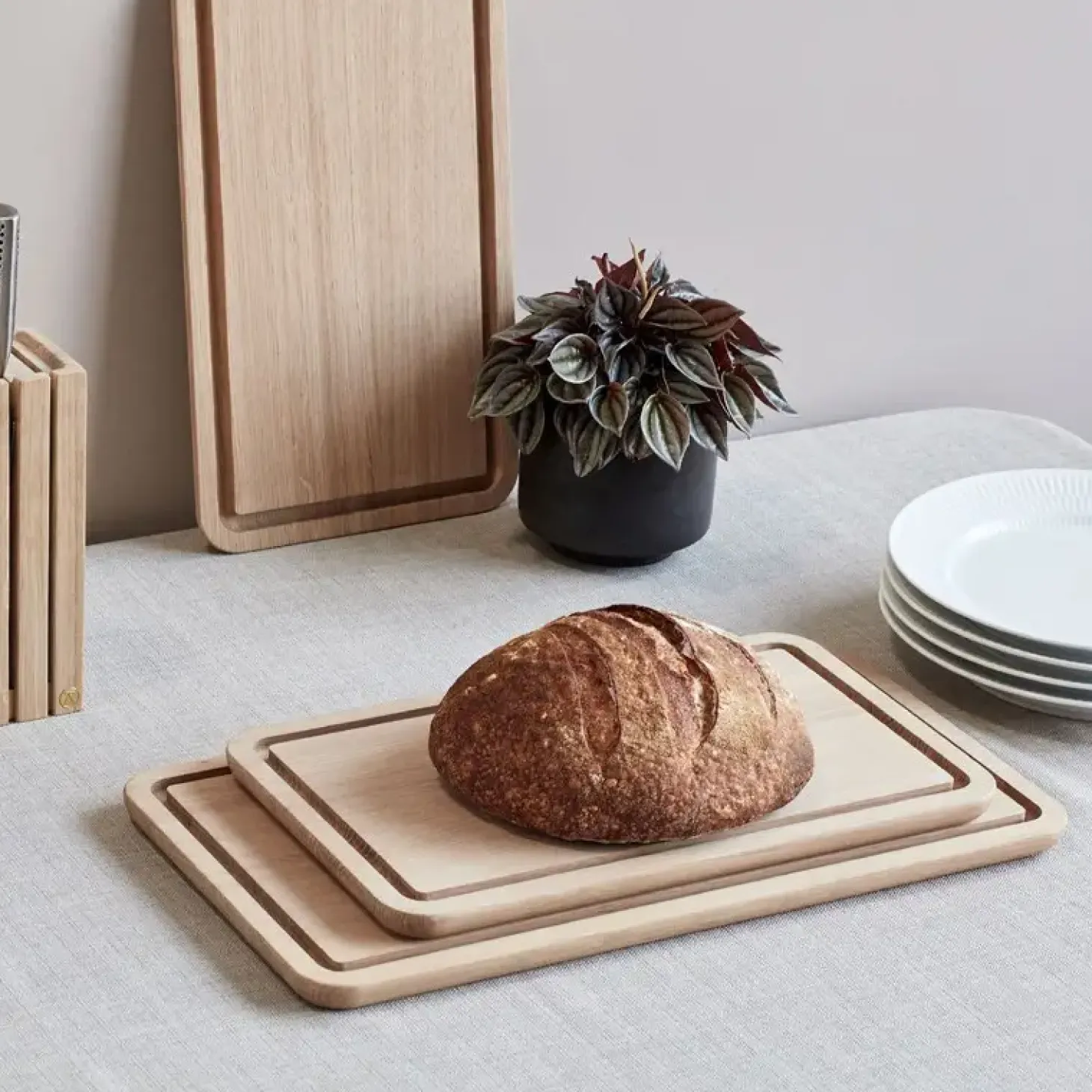 Andersen Furniture - Skærebræt Egetræ - Large - 50x27 cm