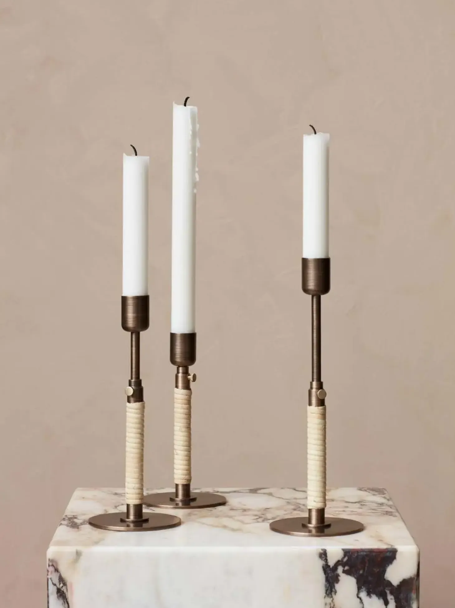 Audo Copenhagen - Duca Lysestage - Poleret messing