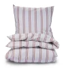 Bahne - Pin Stripe Sengetøj - Lilla, rav - 140x220
