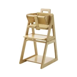 Barnestol med beige hynde fra HINDEVADGÅRD