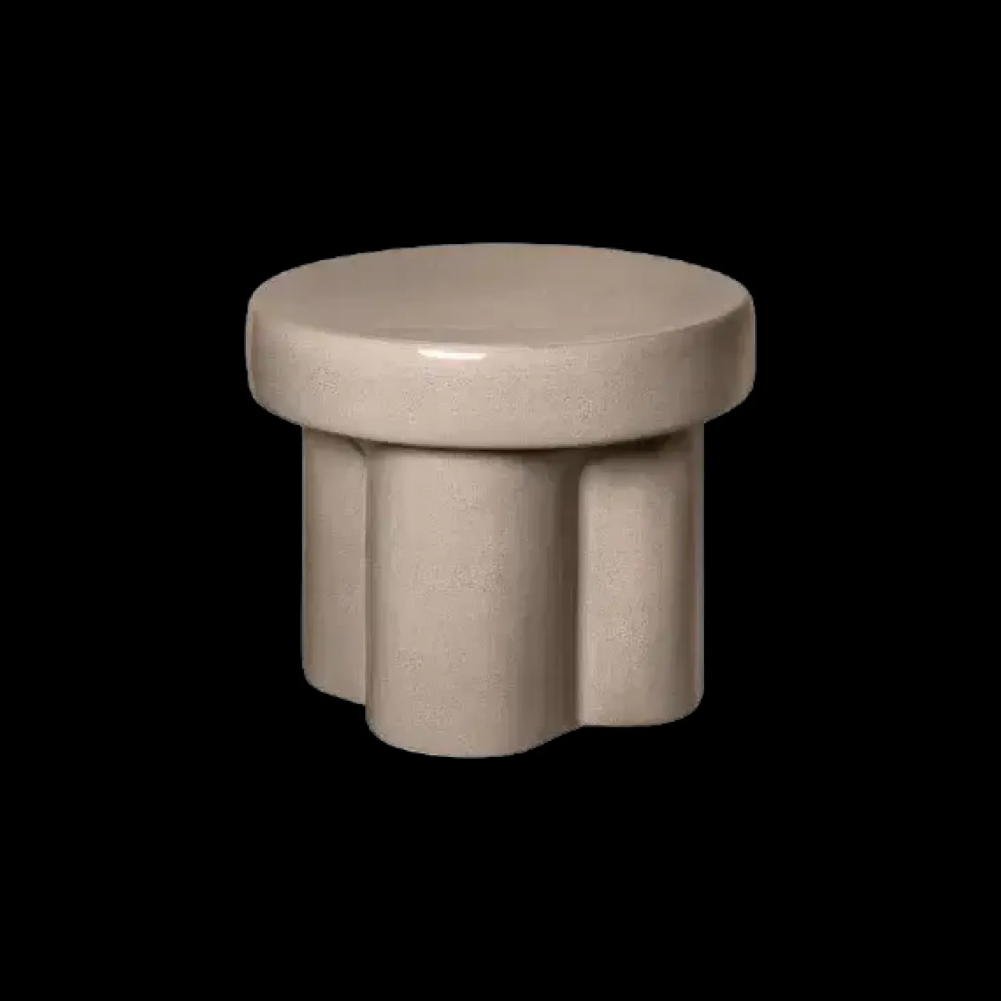 Blomus - Ceramic Stool -TORU- Fungi Shape low