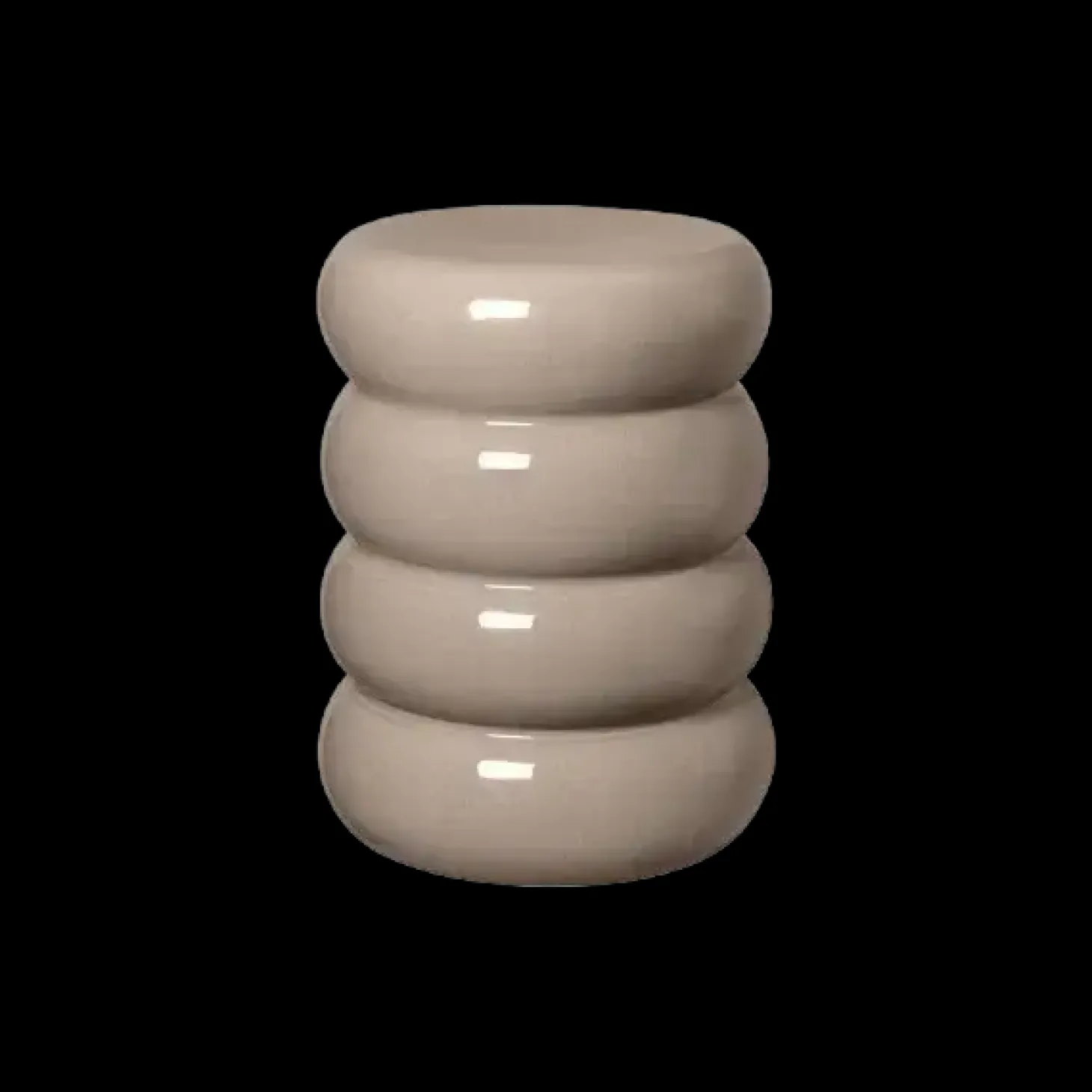 Blomus - Ceramic Stool -TORU- Fungi Shape round