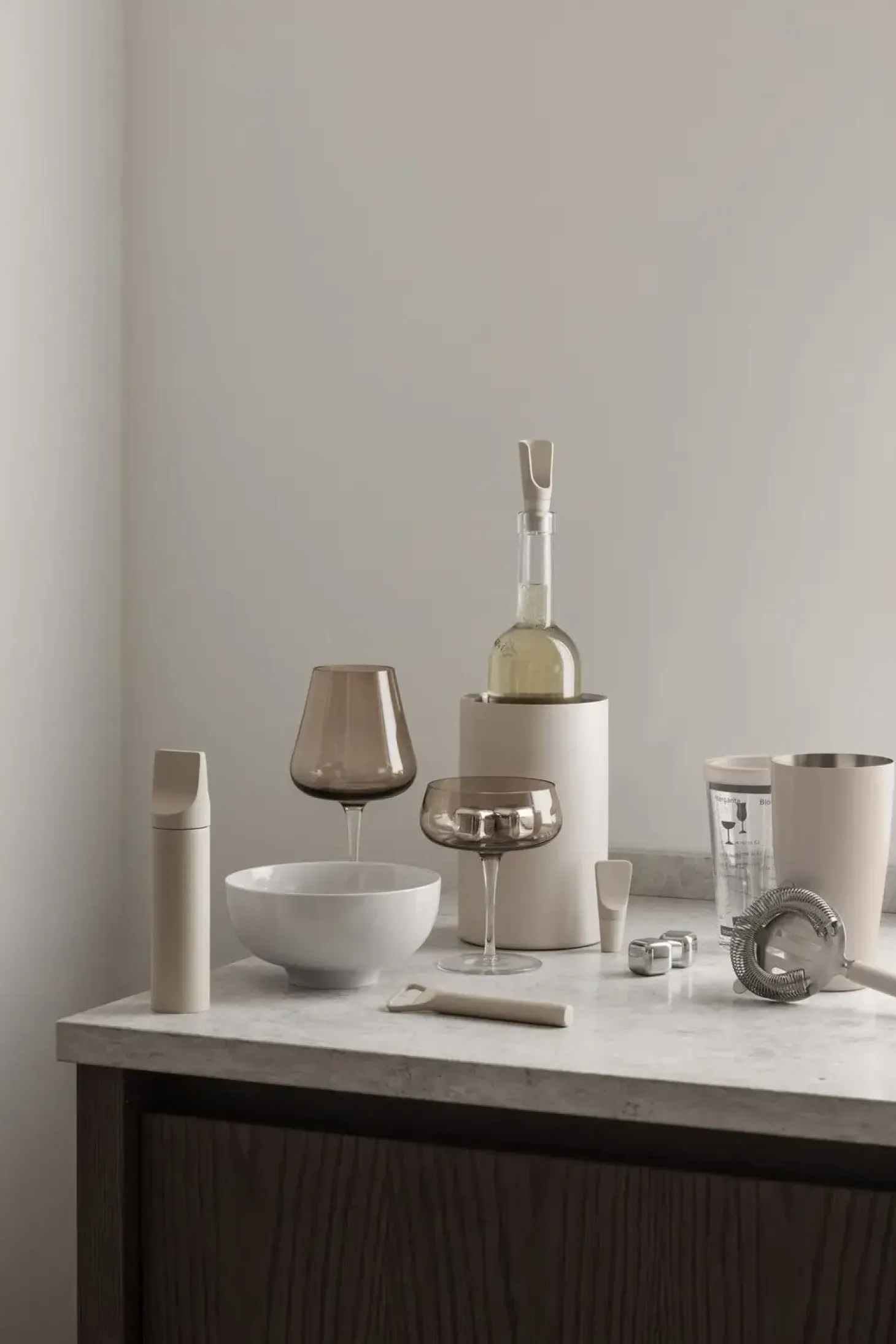 Blomus - Champagne Saucers - BELO - Coffee - 2 stk.