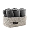 Blomus - Crochet Robe Basket - Sand - TELA