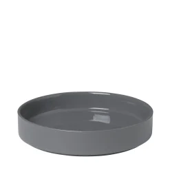 Blomus - Deep Plate - Pewter - PILAR
