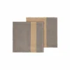 Blomus - Dish Cloth, Set of 2 pcs - Steel Gray/ Tan - GANO