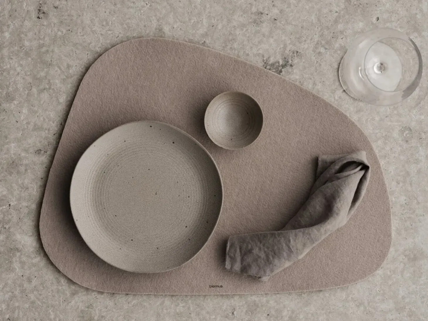 Blomus - Felt Placemat - Fungi - LAGONA