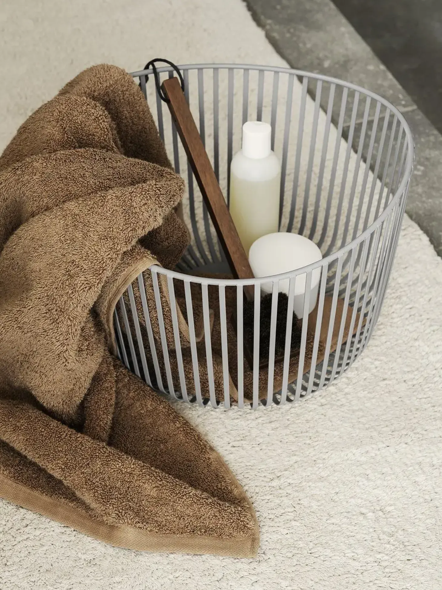 Blomus - Hand Towel - Tan - RIVA