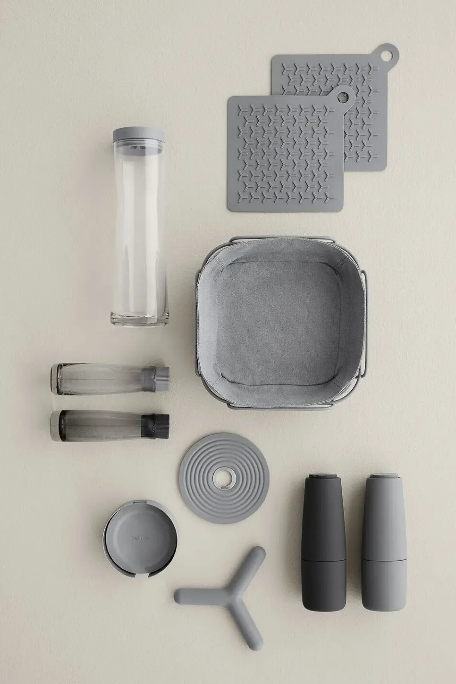 Blomus - OOLONG Bordskåner - Silikone - Beige