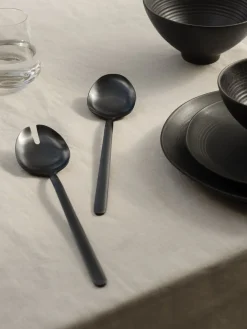 Blomus - Salad Servers - STELLA - Black