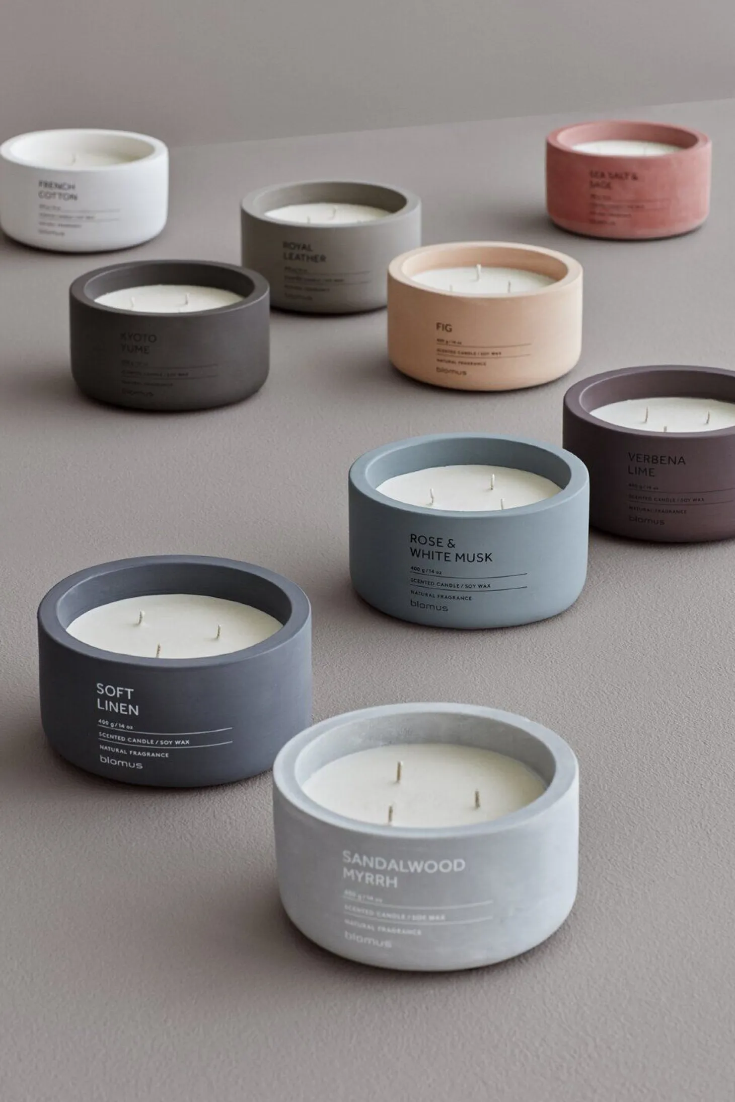 Blomus - Scented Candle - Royal Leather - FRAGA
