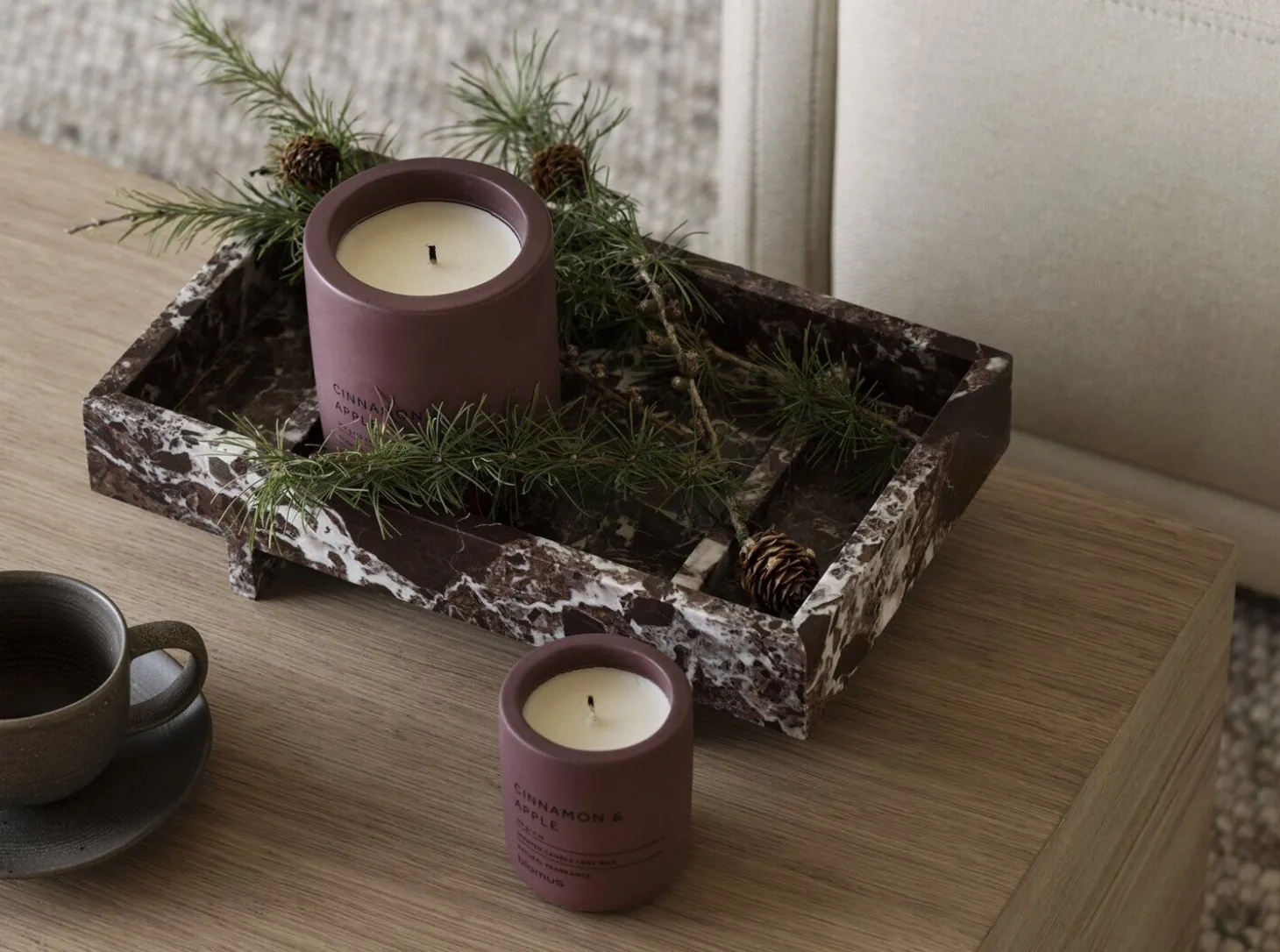 Blomus - Scented Candle - Cinnamon & Apple - Port - FRAGA