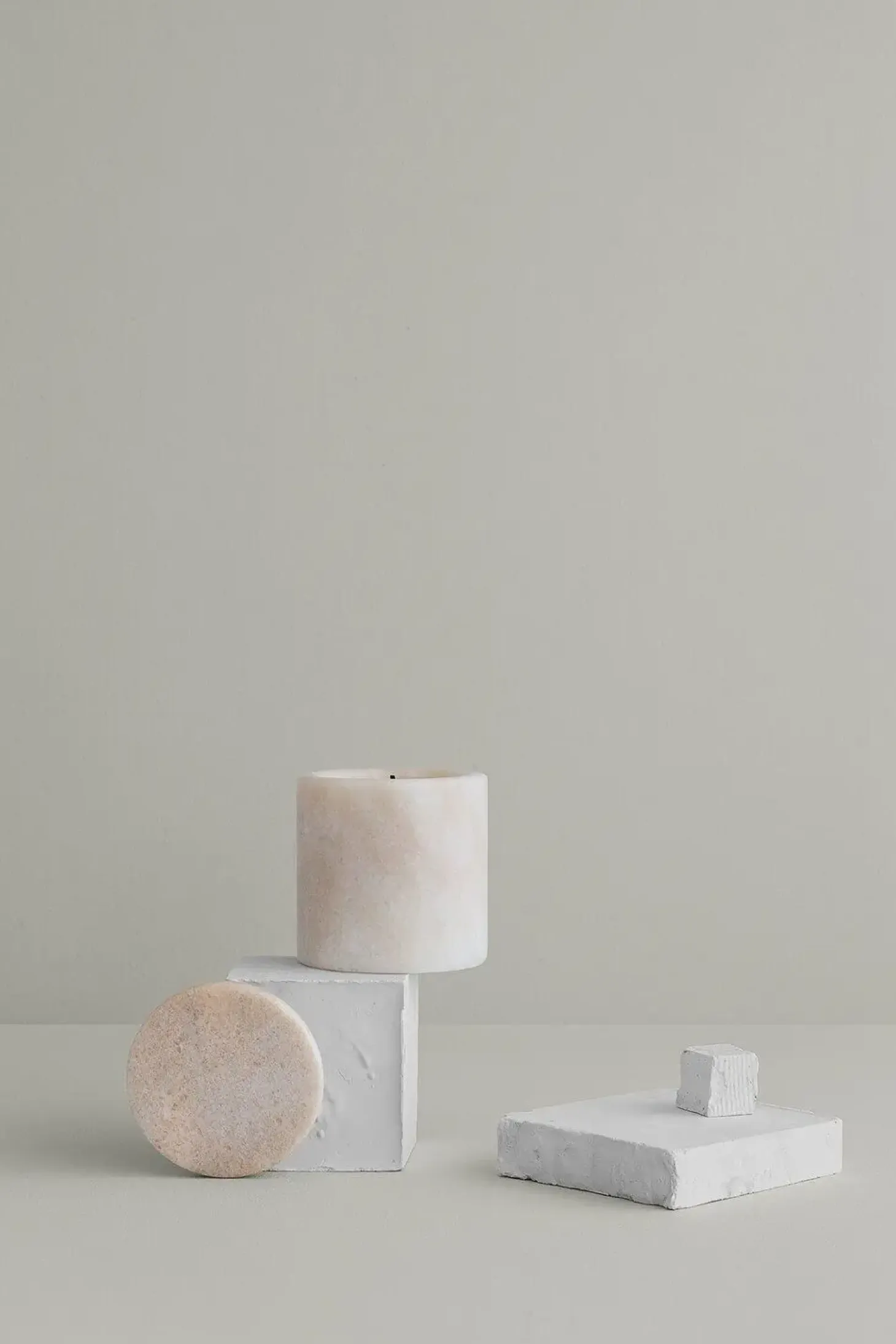 Blomus - Scented Marble Candle - Indian Tan - FRABLE