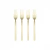 Blomus - Set 4 Cake Forks - STELLA - Champagne
