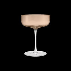 Blomus - Set 4 Champagne Saucer - FUUMI - Coffee
