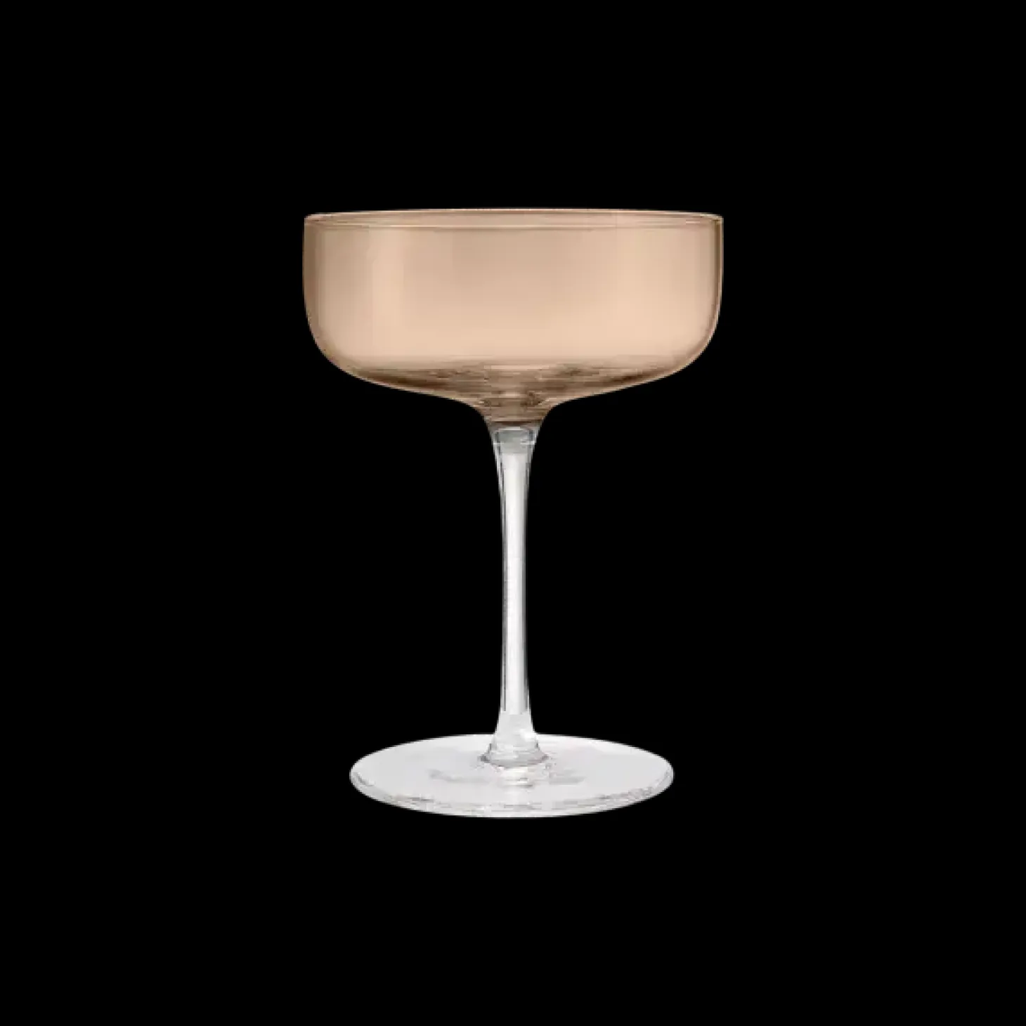 Blomus - Set 4 Champagne Saucer - FUUMI - Coffee
