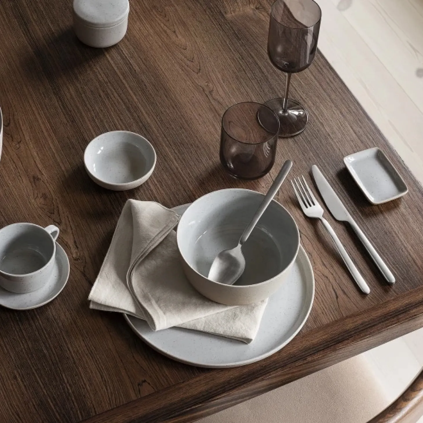 Blomus - Set of 4 Cake Forks - - STELLA