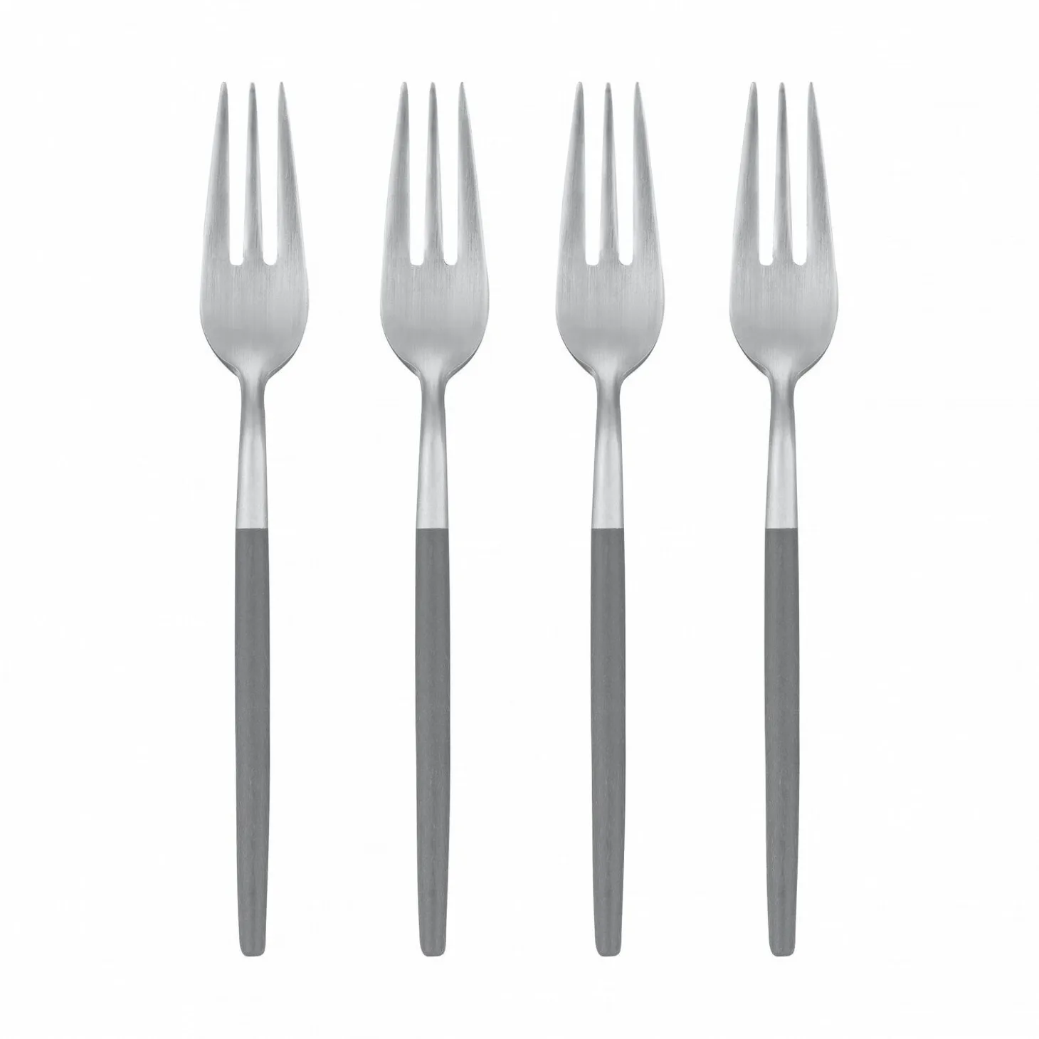 Blomus - Set of 4 Cake Forks - Sharkskin - MAXIME