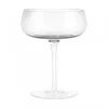 Blomus - Set of 2 Champagne Saucers - BELO - Clear Glass