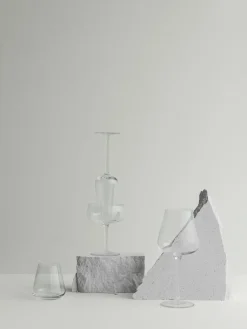 Blomus - Set of 2 Champagne Glasses - Clear Glass - BELO