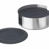 Blomus - Set of 6 Coasters - Black - LARETO
