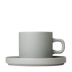 Blomus - Set of 2 Coffee Cups - Mirage Gray - PILAR
