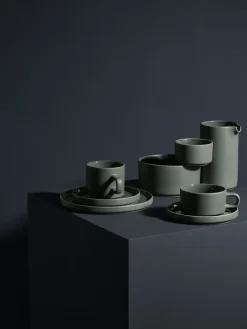 Blomus - Set of 2 Espresso Mugs - Pewter - PILAR