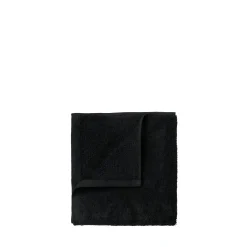 Blomus - Set of 4 Guest Hand Towels - Black - RIVA