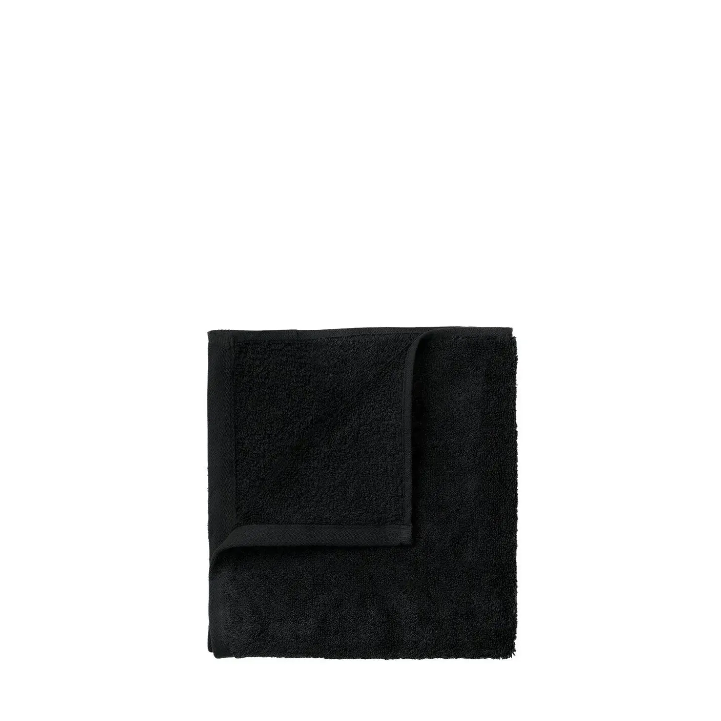 Blomus - Set of 4 Guest Hand Towels - Black - RIVA