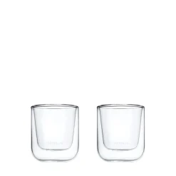 Blomus - Set of 2 Insulated Espresso Glasses - - NERO