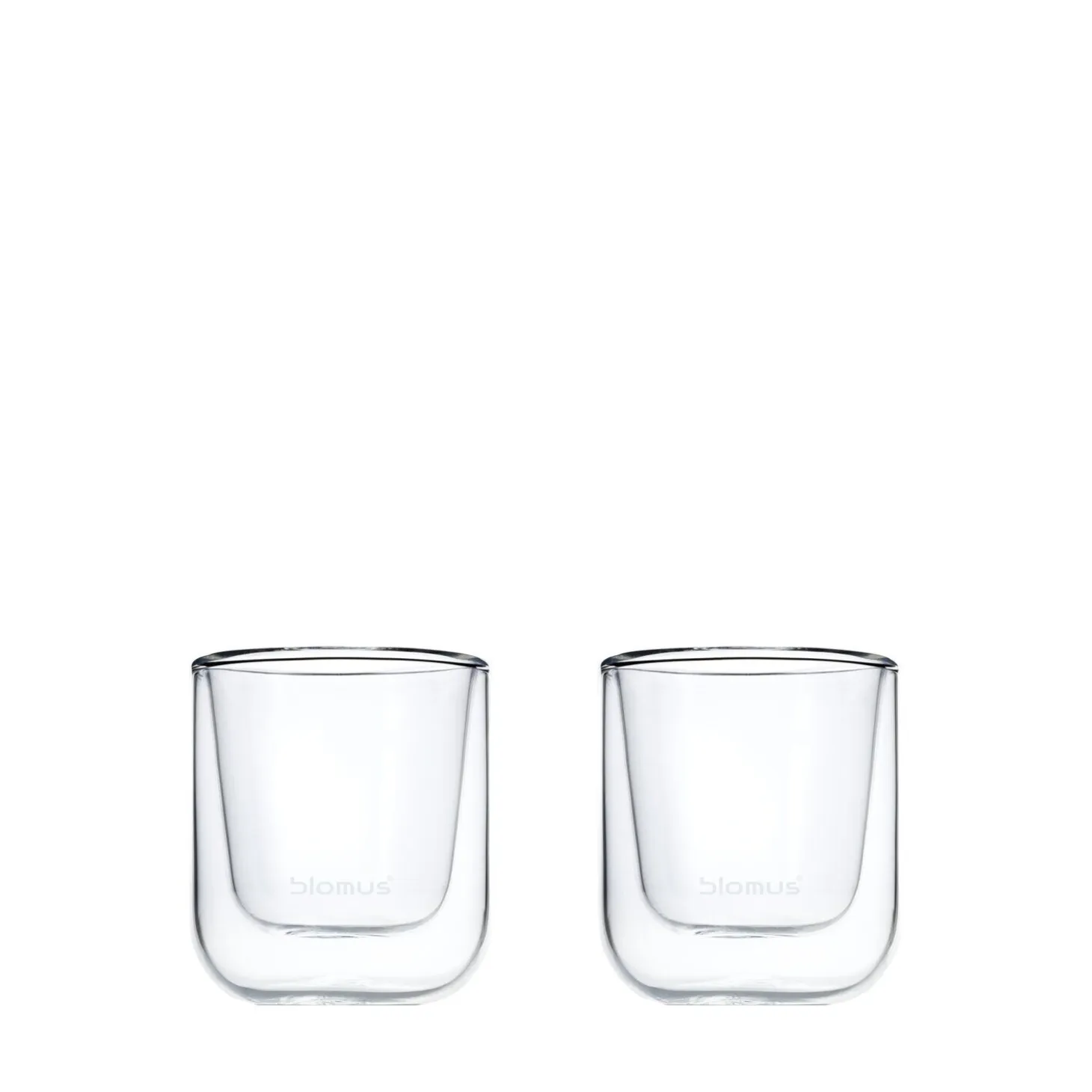 Blomus - Set of 2 Insulated Espresso Glasses - - NERO
