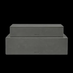 Blomus - Set of 2 Storage Boxes - SAHLA - Pewter