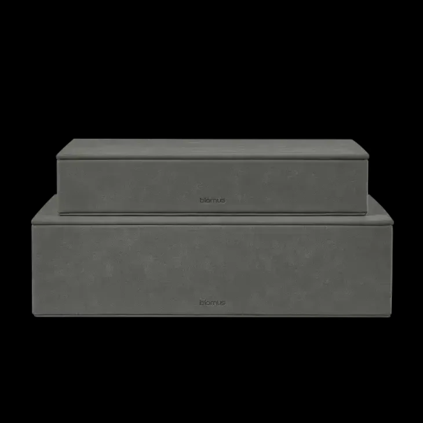 Blomus - Set of 2 Storage Boxes - SAHLA - Pewter