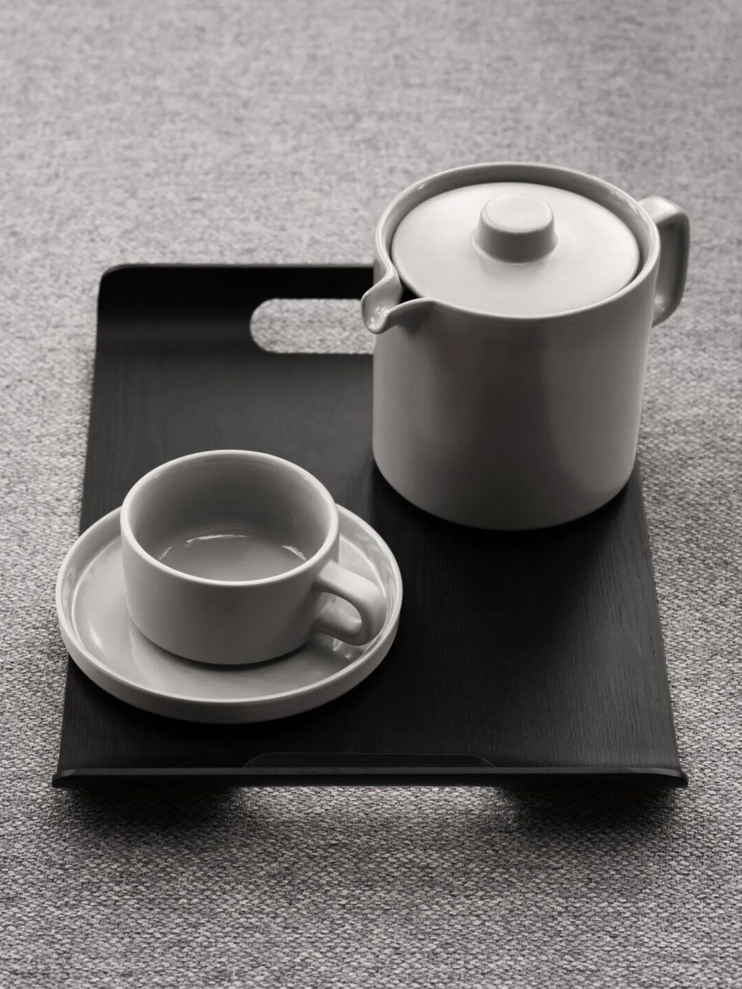 Blomus - Set of 2 Tea Cups - Mirage Gray - PILAR