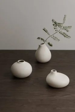 Blomus - Set of 3 Vases - 3 x White - NONA