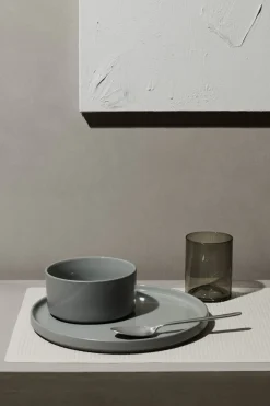 Blomus - Skål - Mio - Moonbeam/Støvet hvid (Diameter: 27 cm)