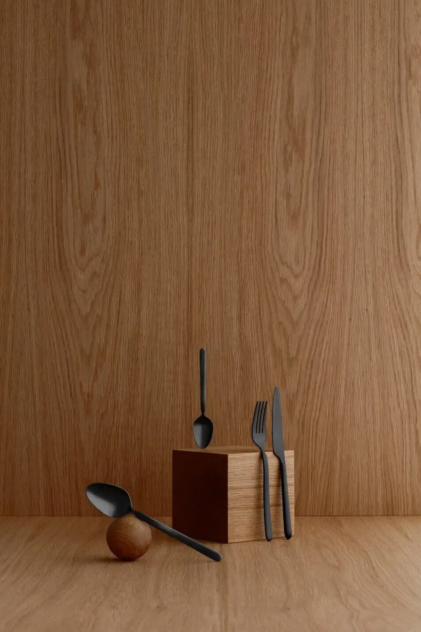 Blomus - Teaspoon - Black - STELLA