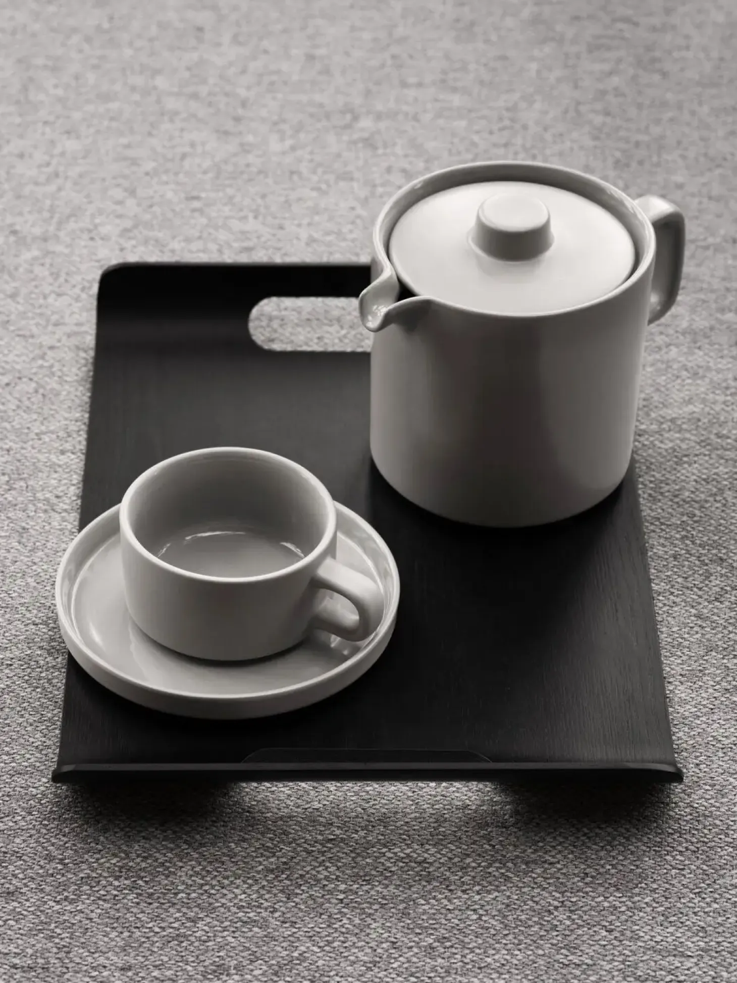 Blomus - Tray S - Black - WILO - H3 x L36 x W25 cm