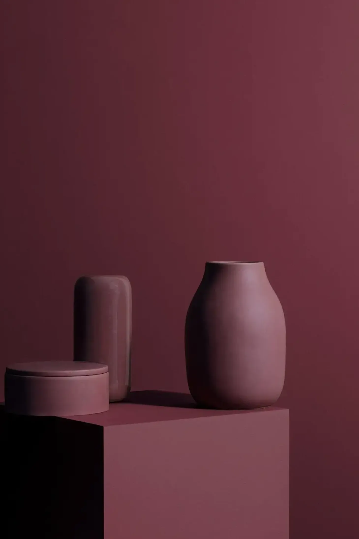 Blomus - Vase - Colluna - Lysegrå - Small