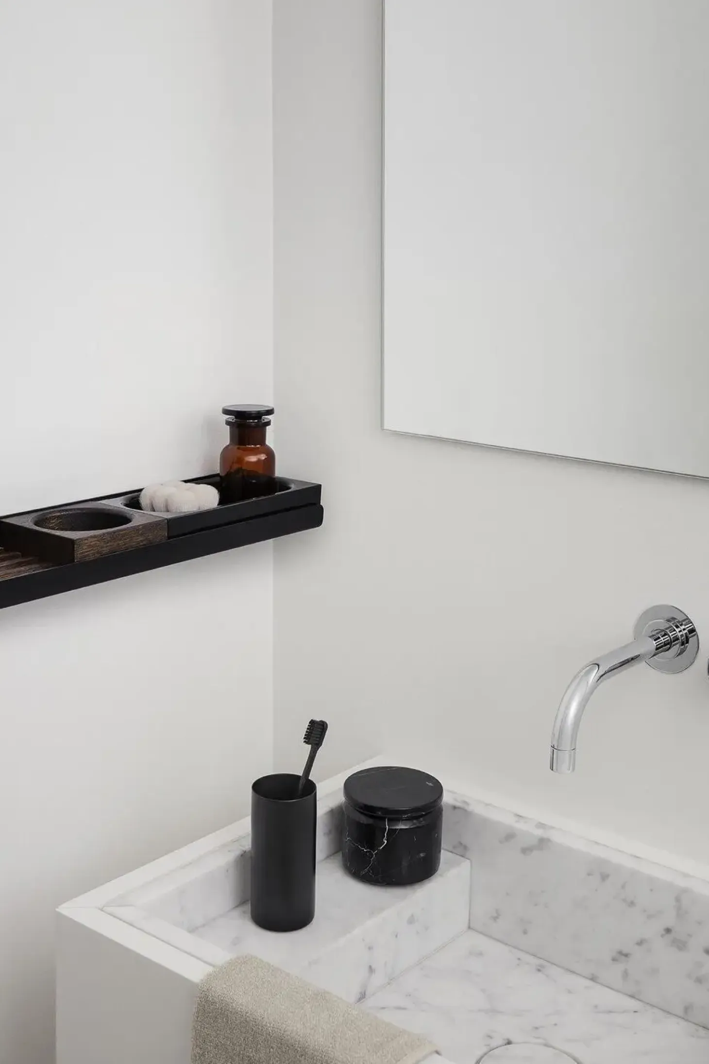 Blomus - Wall-mounted Soap Dispenser - Black - MODO