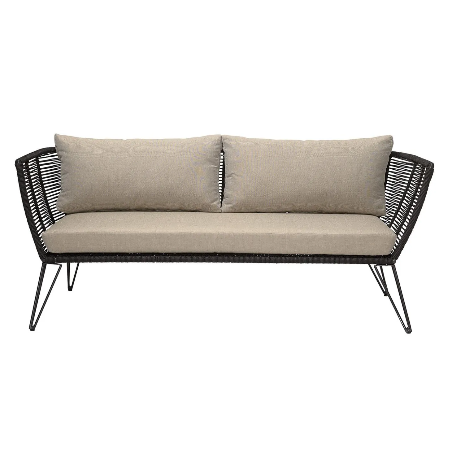 Bloomingville - Mundo sofa - Sort - 175 cm