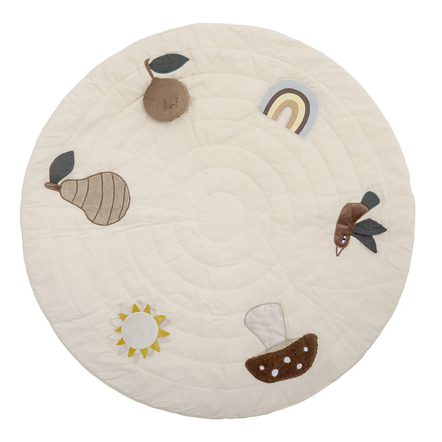 Bloomingville - Agnes Play Mat, Hvid, Bomuld